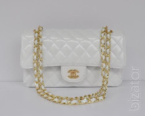 Beautiful white Chanel handbag 