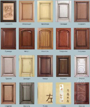 Painting furniture facades and glass. 