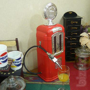 Drinks dispenser gas Station on 2 hose red 