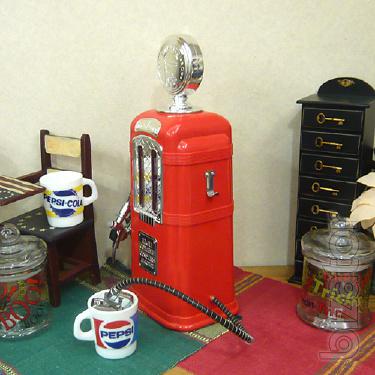 Drinks dispenser gas Station on 2 hose red 