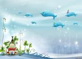 Wall murals - the highlight of Your interior 