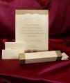wedding invitations, scrolls 