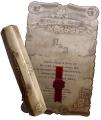 wedding invitations, scrolls 