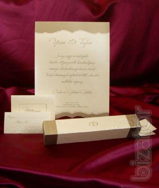 wedding invitations, scrolls 