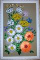 Pictures embroidered with ribbons. Available and under the order.