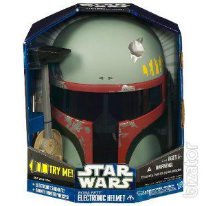 Helmet of Boba Fett with a voice modulator 