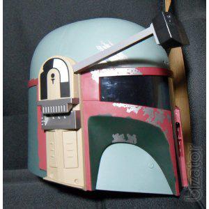 Helmet of Boba Fett with a voice modulator 