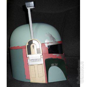 Helmet of Boba Fett with a voice modulator 