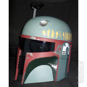 Helmet of Boba Fett with a voice modulator 