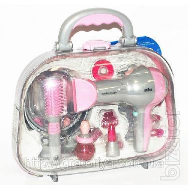 Game Set hairdresser with hair dryer 
