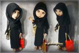 interior textile jointed doll 