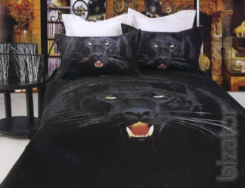 Bed linen amazingly spectacular 3D! 