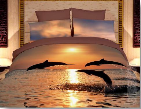Bed linen amazingly spectacular 3D! 