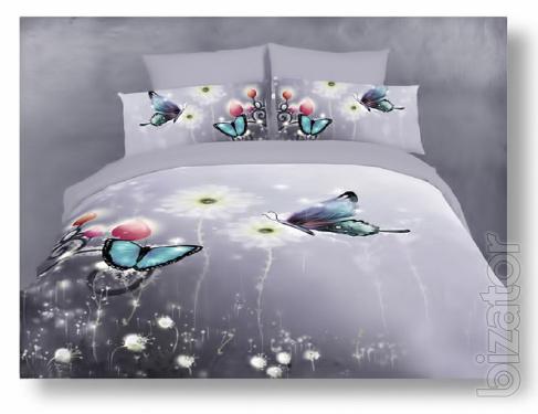Bed linen amazingly spectacular 3D! 
