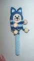 Rattles knit for kids.100% natural materials,new. 