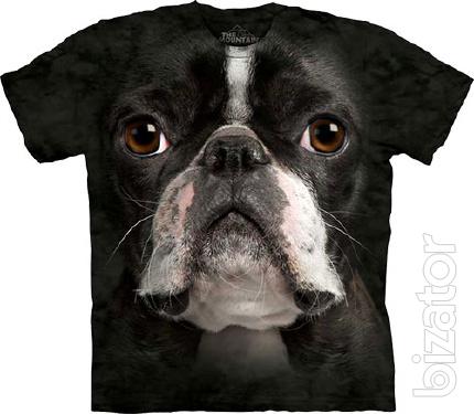 t-shirt the mountain boston terrier-201
