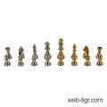 Chess gift of wood and metal, 33*33 cm 