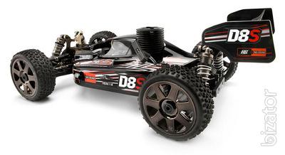 RC Car HPI D8S Nitro Buggy. Directly from the world manufacturer.A gift of a helicopter! 