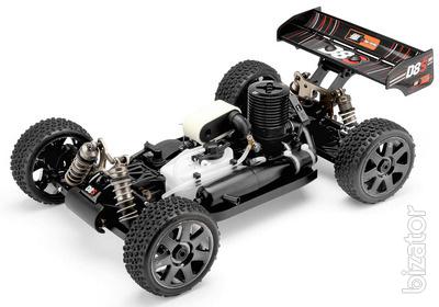 RC Car HPI D8S Nitro Buggy. Directly from the world manufacturer.A gift of a helicopter! 