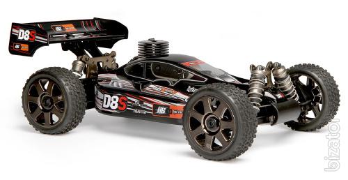 RC Car HPI D8S Nitro Buggy. Directly from the world manufacturer.A gift of a helicopter! 