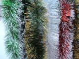tinsel Christmas garland