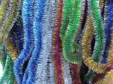 tinsel Christmas garland 