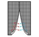 Mosquito net on the magnets