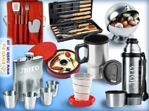 Cups, mugs with logo, selling wholesale. Canteens, office utensils with engraving 
