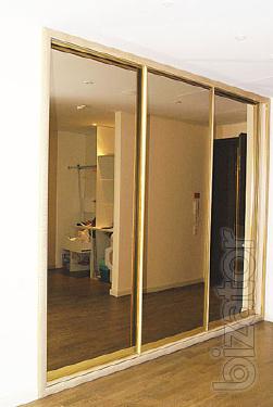 Manufacture and repair of mirrors for closets and other types of cabinets 