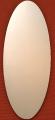 The mirror is oval, the price of 120, UAH