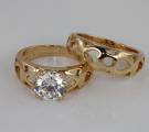 Luxurious Women's and Men's Gold plated Jewelry 