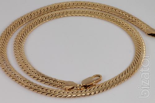 Luxurious Women's and Men's Gold plated Jewelry 