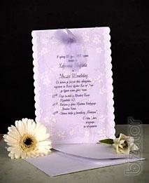 Wedding invitations at retail 