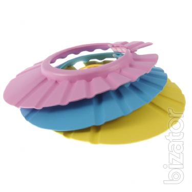 Beanie-visor for shampooing without tears. There are many different types 