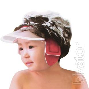 Beanie-visor for shampooing without tears. There are many different types 