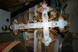 Sell: Cross of vinoski, gilded 