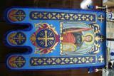 The ensigns. Canonical images of saints. Painting is bilateral. 