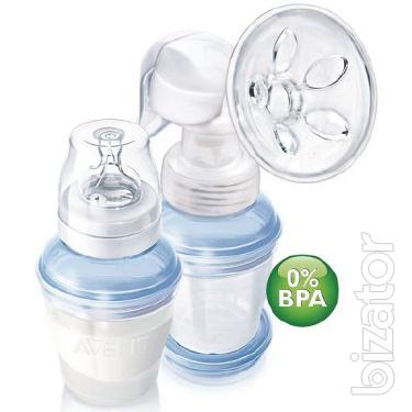 The AVENT ISIS breast pump with milk storage system VIA 