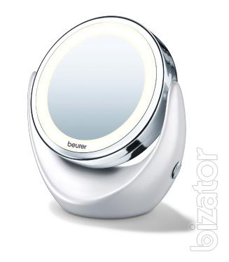Cosmetic mirror with light Beurer BS 49. Diameter 11 cm 