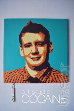 On canvas portrait photography 