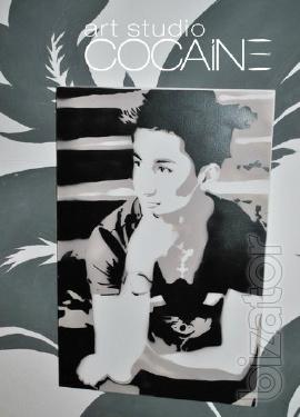 On canvas portrait photography 