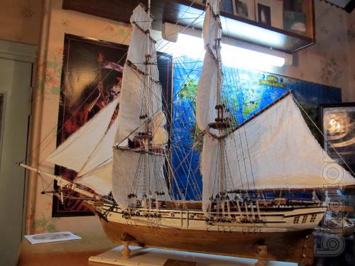 Will sell the Author's model (sailing yachts Neva - Russia 1831.) 