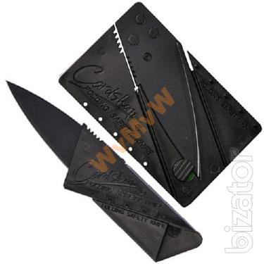 The credit card knife pocket folding Card transformer 