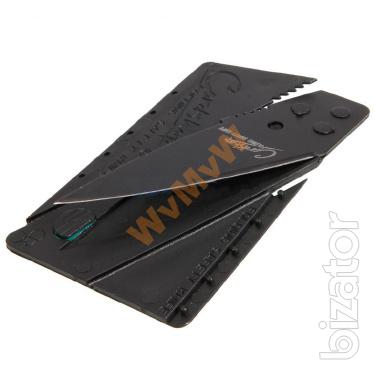 The credit card knife pocket folding Card transformer 