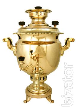 collectible coal samovar bowl, shop flame samovar in Kiev, delivery across Ukraine 