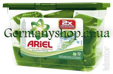 Capsules pads for washing Ariel 