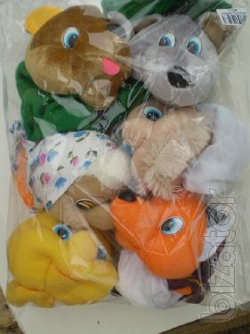 Puppet theatre on the story "the Gingerbread man" 6 characters 