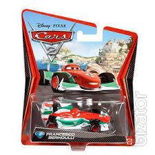 The hero of the animated film "Cars 2" Francesco Bernoulli Toy model cars. 