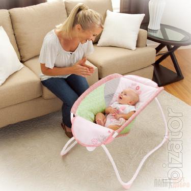 The cradle cot "Pink dreams", Bright Starts for babies from 0 months 
