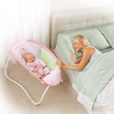 The cradle cot "Pink dreams", Bright Starts for babies from 0 months 
